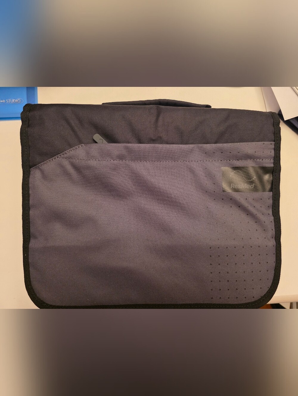NEW ResMed CPAP Two-Tone Gray Machine Carrying Bag
